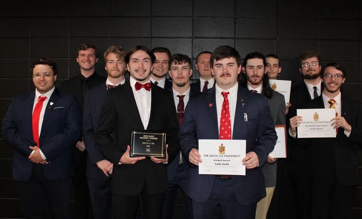 Delta Chi Brothers at Graduation